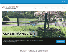 Tablet Screenshot of hakanpanelcit.com